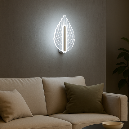Powerlam Modern LED Cloud Light Fixture, Oval Design with Patterned Acrylic Panel, Warm White Illumination
