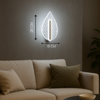 Powerlam Modern LED Cloud Light Fixture, Oval Design with Patterned Acrylic Panel, Warm White Illumination